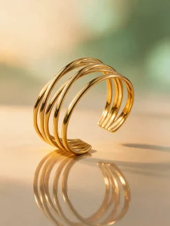 Airy Interwoven Armcuff