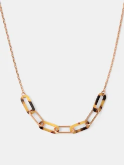 Amber Texture Kette