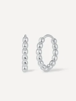 Beaded Hoop Ohrringe
