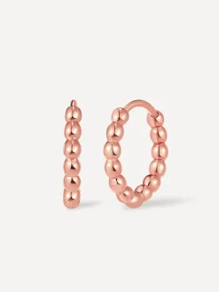 Beaded Hoop Ohrringe