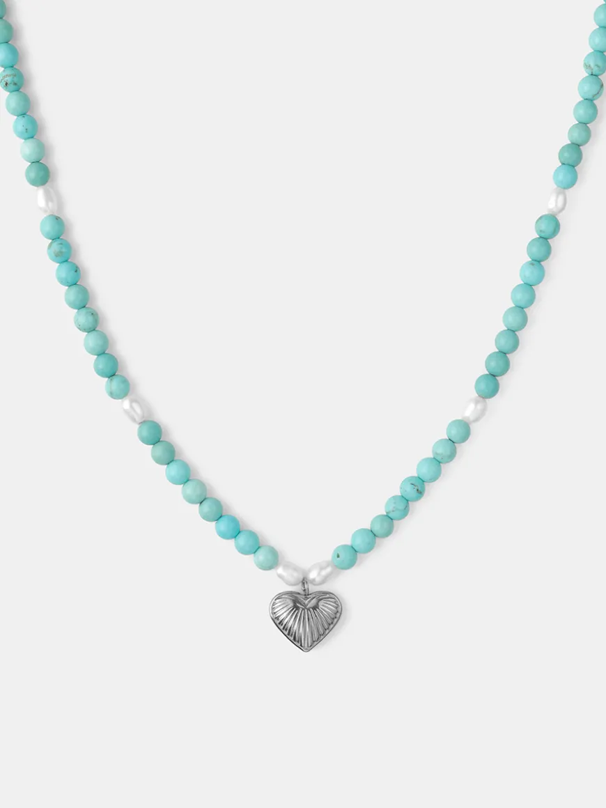 Bead Heart Kette