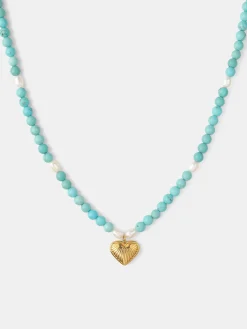 Bead Heart Kette
