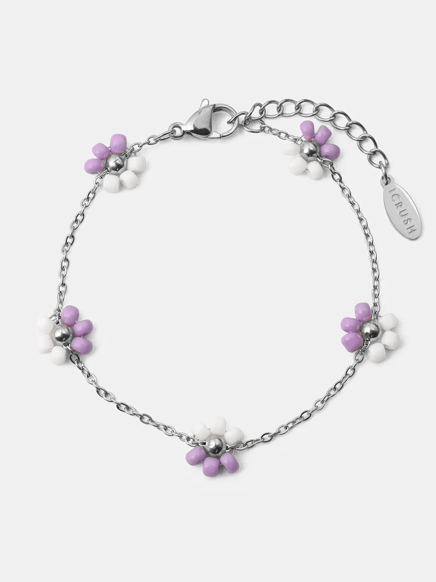 Blossom Moment Purple-white ARMBAND