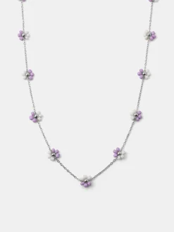 Blossom Moment Purple-white Kette