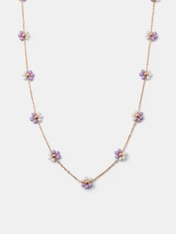 Blossom Moment Purple-white Kette
