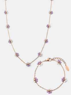 Blossom Moment Purple-white Set