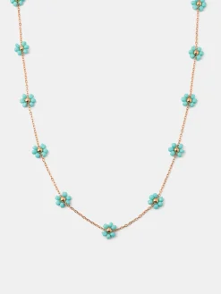 Blossom Moment Turquoise Color Kette