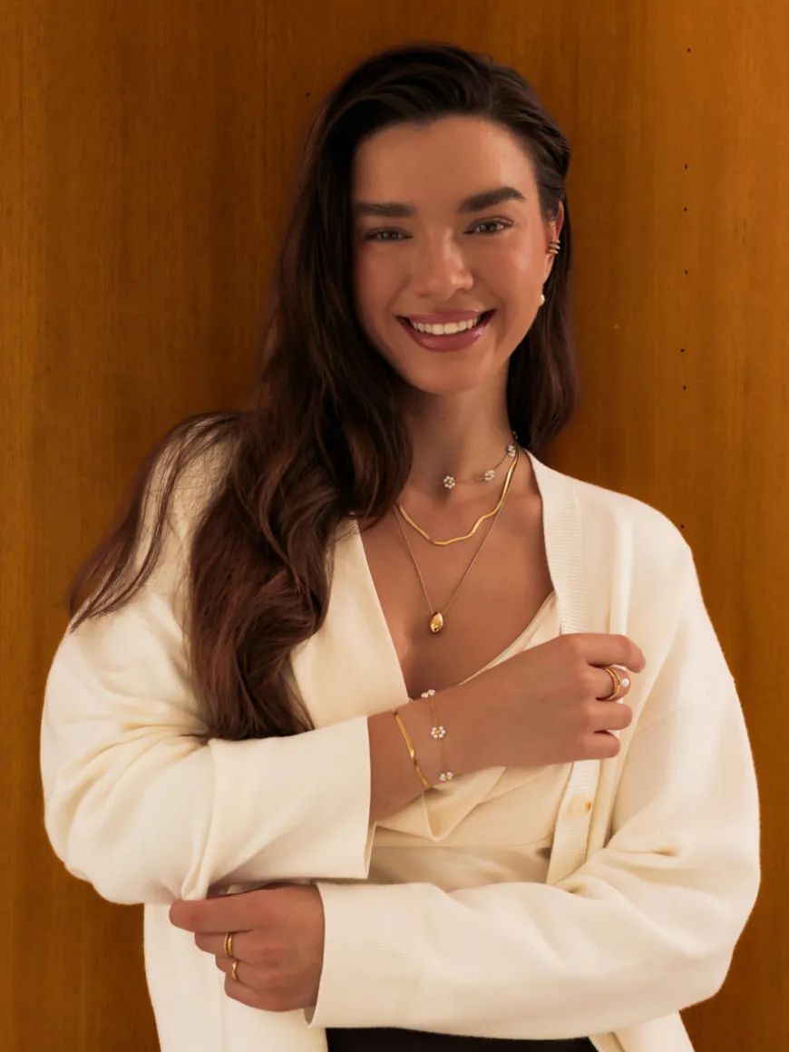Blossom Moment White ARMBAND
