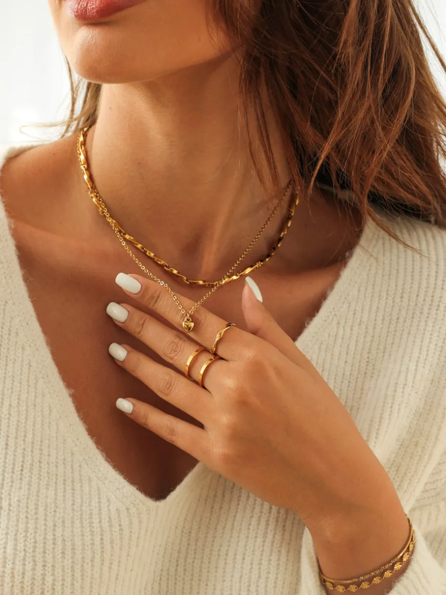 Bold heart Kette