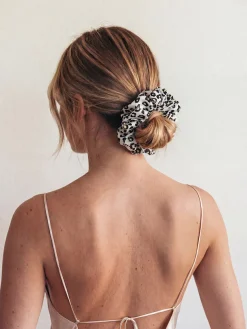 Bold Leopard Scrunchie
