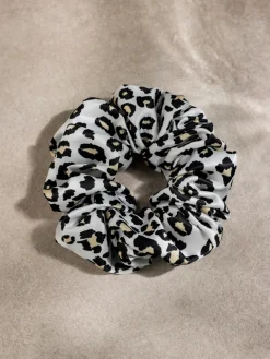 Bold Leopard Scrunchie