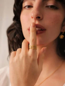Bold Weave Ring