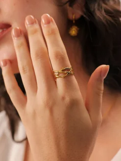 Bold Weave Ring
