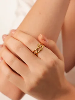 Bold Weave Ring