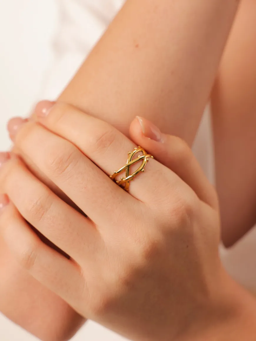 Bold Weave Ring
