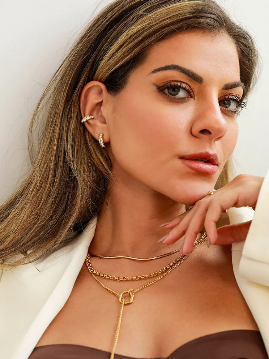 Brilliant Circle Earcuff