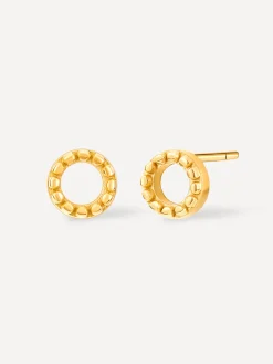 Bubble Round Stud Ohrringe