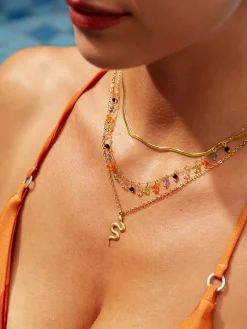 Bunt Stone Kette