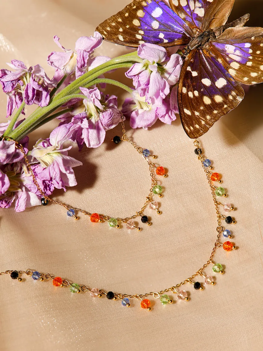 Bunt Stone Kette