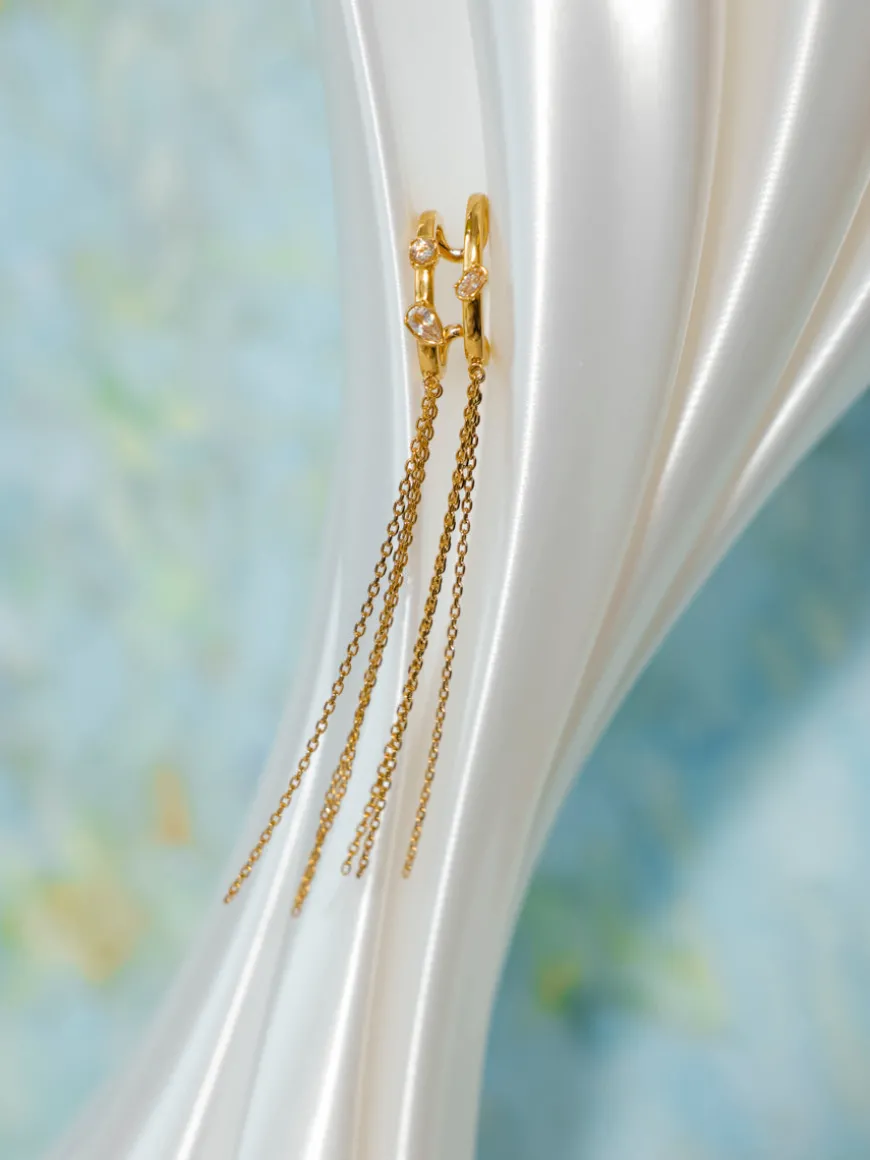 Celestial Drops Earcuff