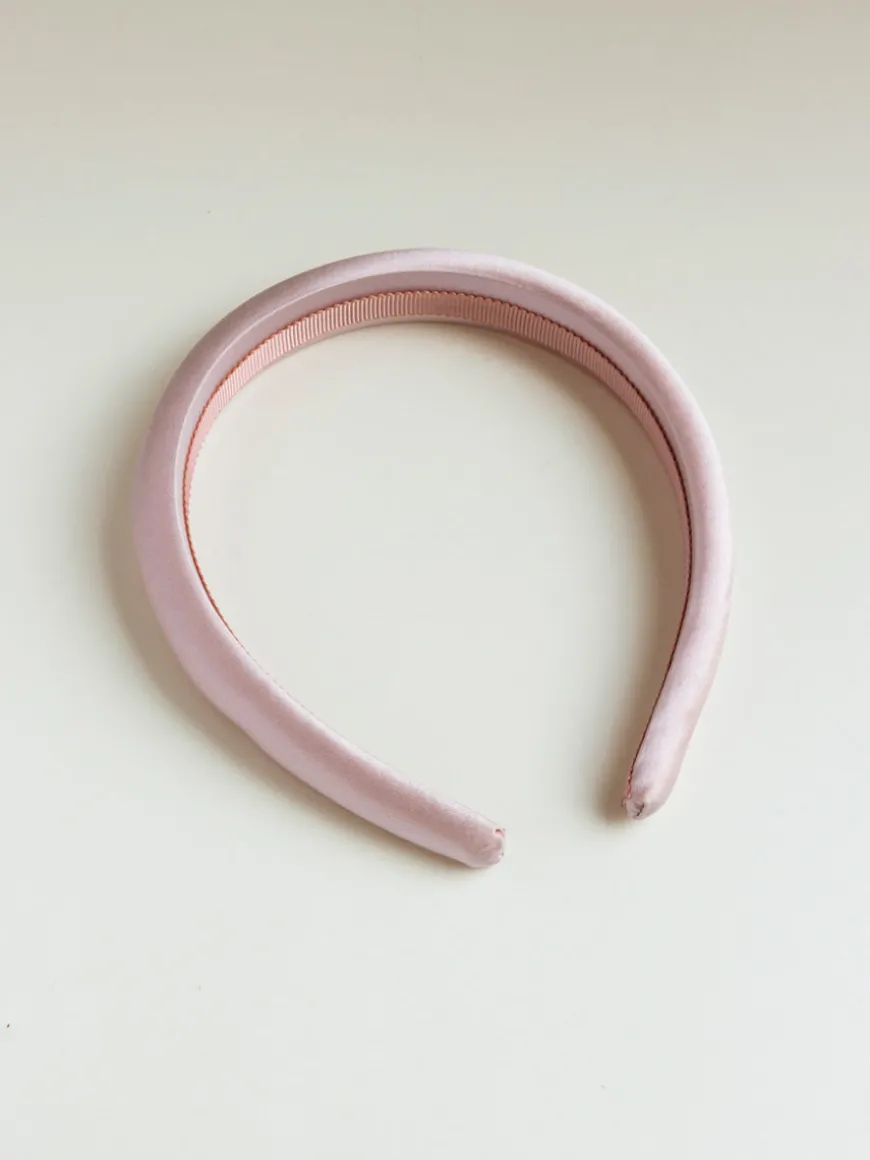 Charming Grace Pure Silk Haarreif Light Pink