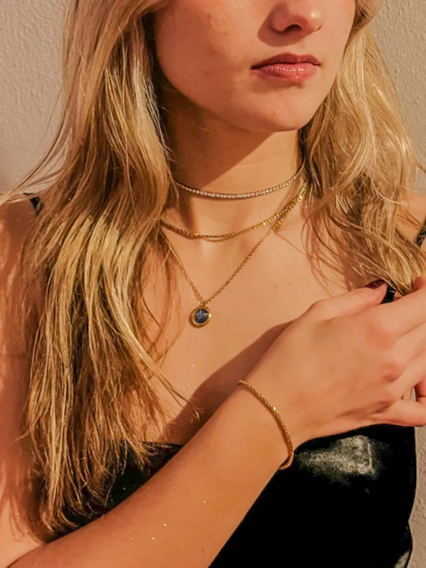 Chasing Starlight Blue-violet Kette