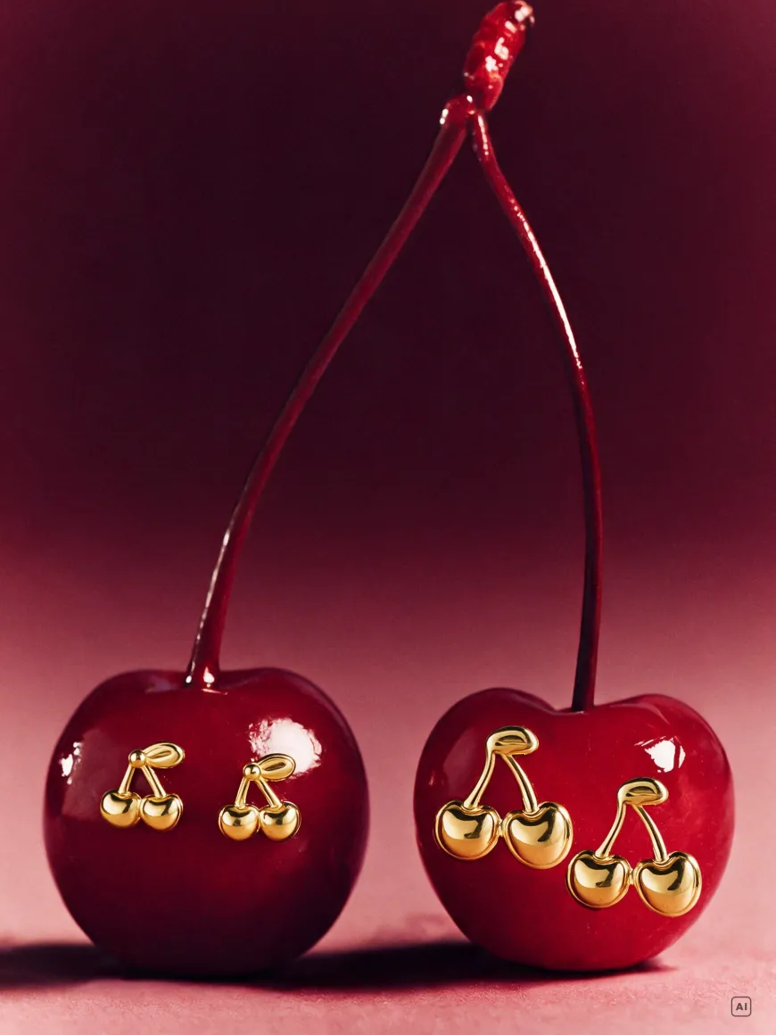 Cherry Mist Small Ohrringe