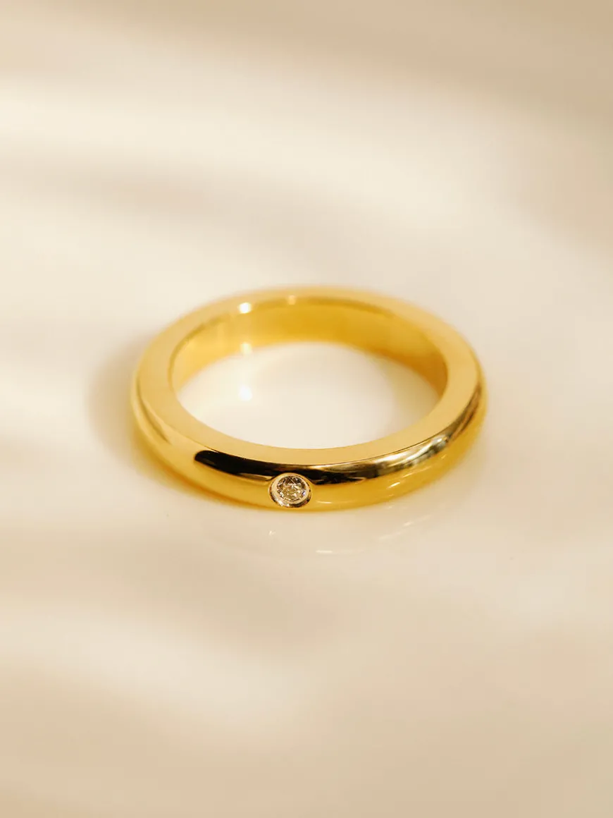 Circular Timeless Ring