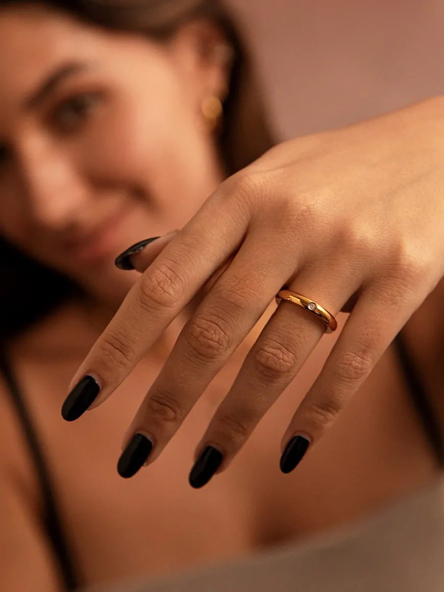Circular Timeless Ring