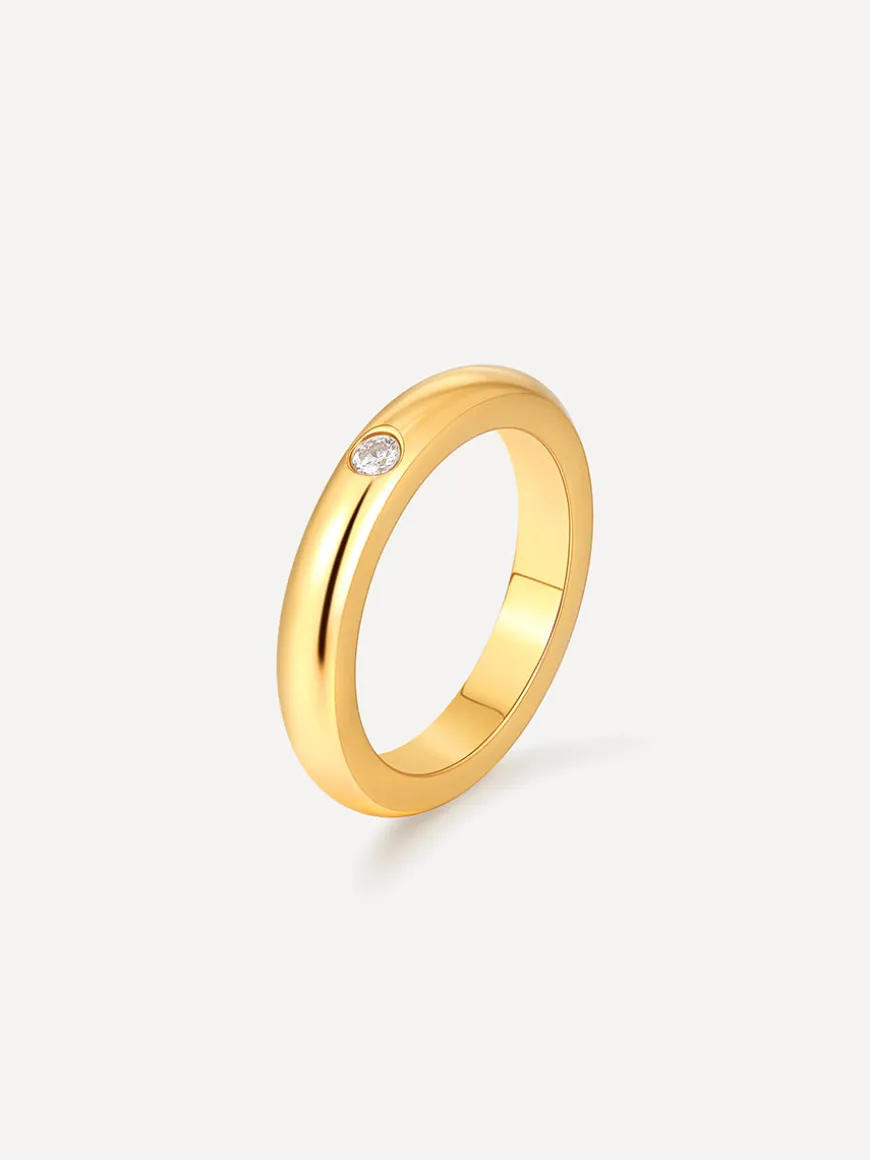 Circular Timeless Ring