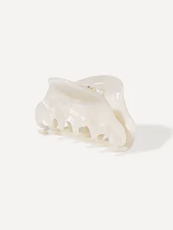 Classic Charm White Haarklammer
