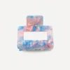 Classic Frame Haarklammer Blue-pink