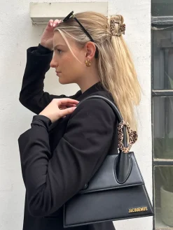 Classic Frame Haarklammer Leopard