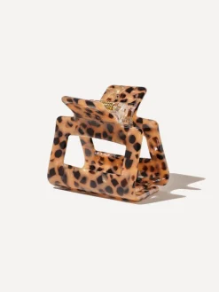 Classic Frame Haarklammer Leopard