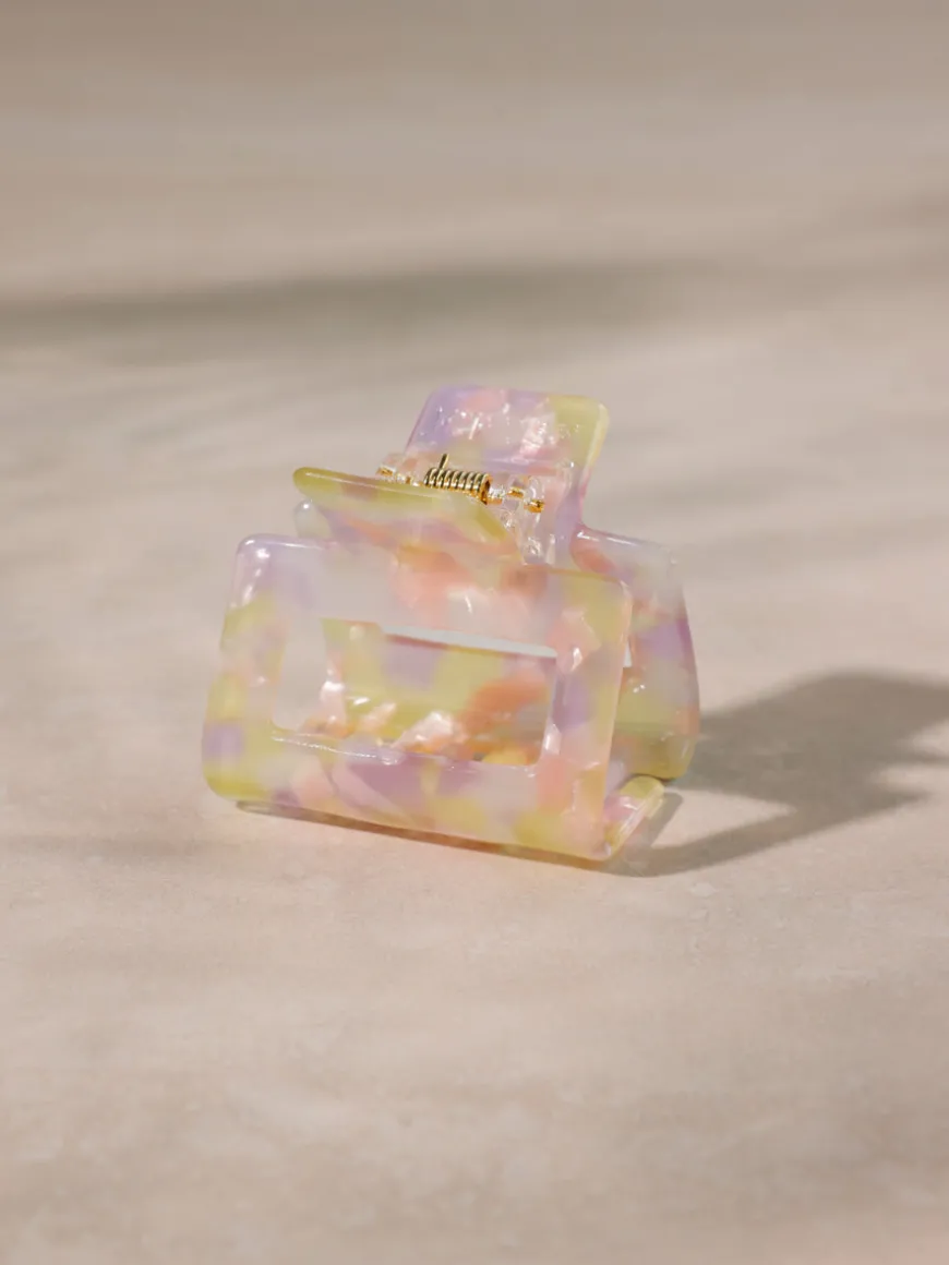 Classic Frame Haarklammer Spring Marble