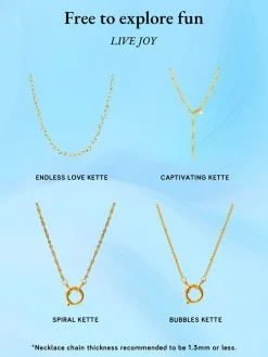 Classic Letter Ketten-Charms