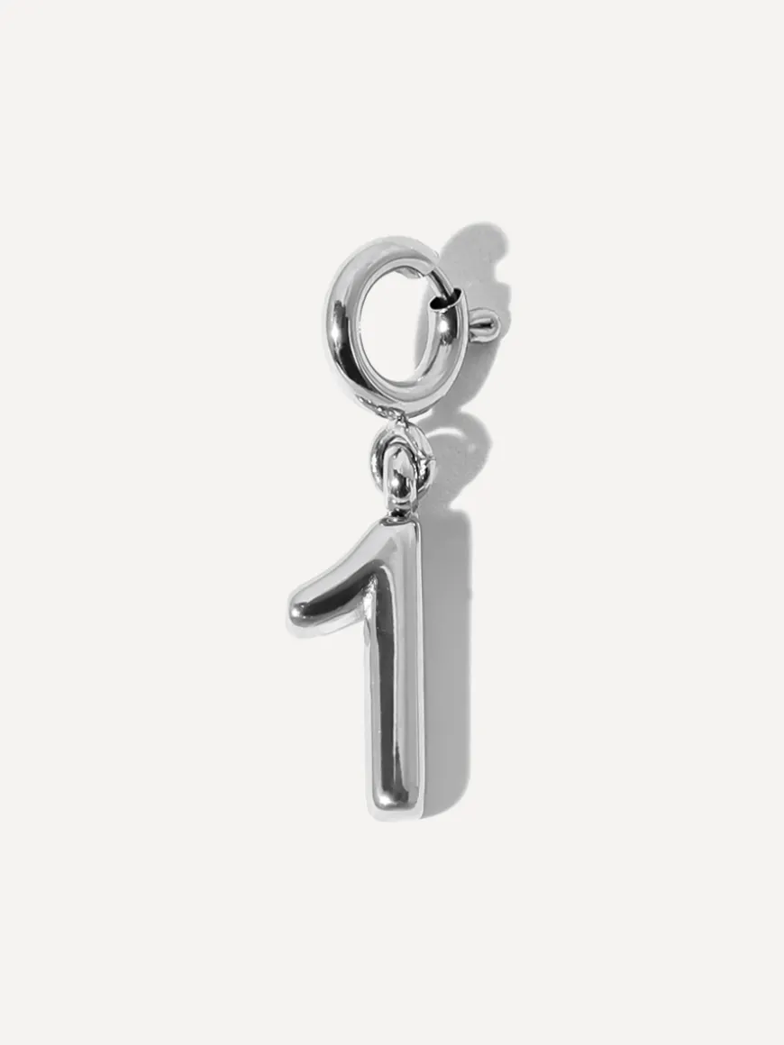 Classic Number Ketten-Charm - 1
