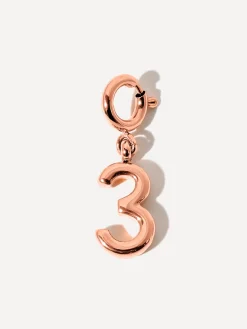 Classic Number Ketten-Charm - 3