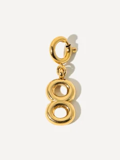 Classic Number Ketten-Charm - 8