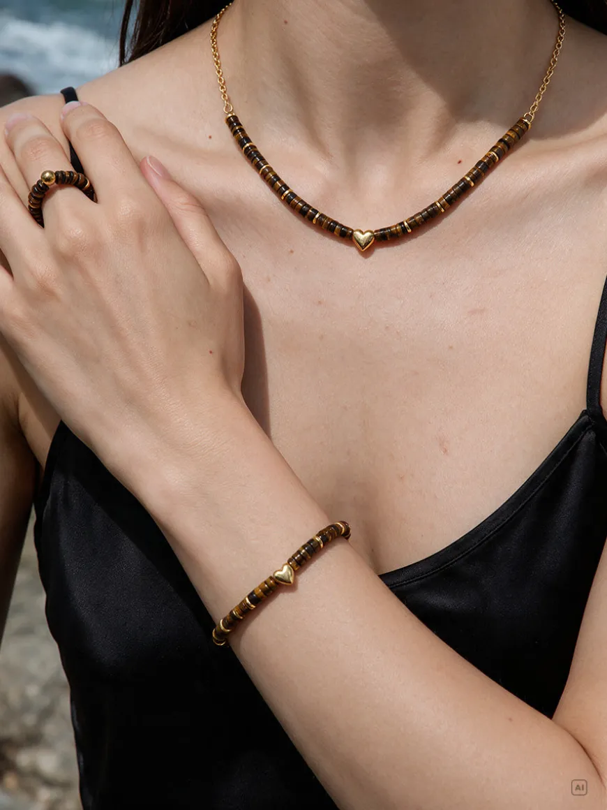 Classic Tiger's Eye Mark Ring