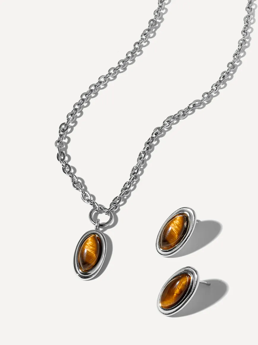 Classic Tiger's Eye Set