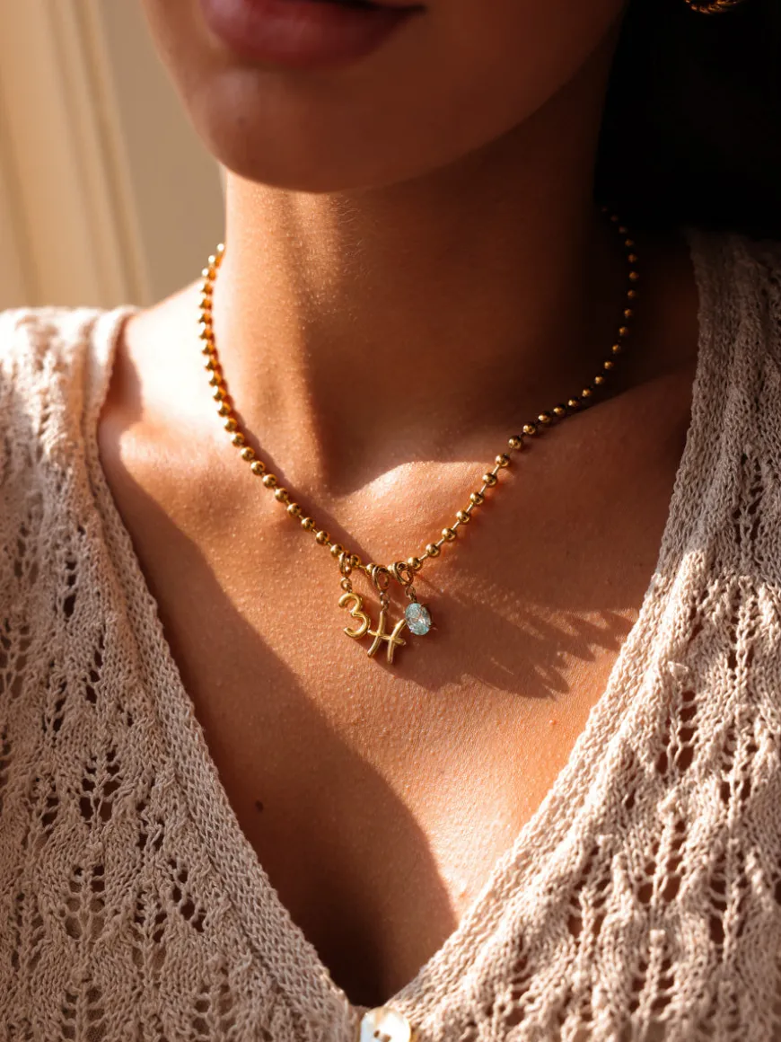 Classic Zodiac Ketten-Charm - Pisces