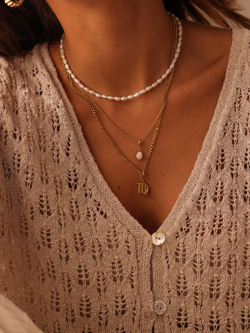 Classic Zodiac Ketten-Charm - Virgo