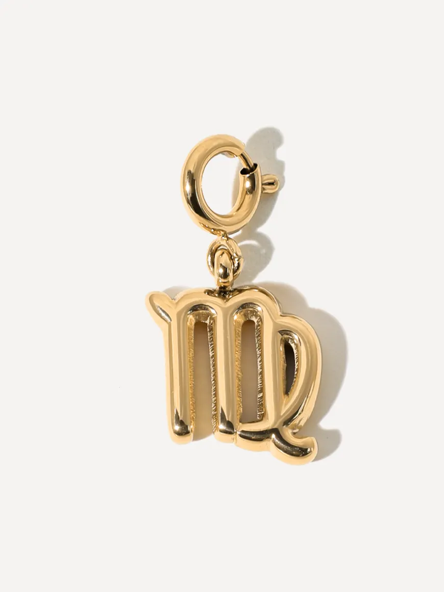 Classic Zodiac Ketten-Charm - Virgo
