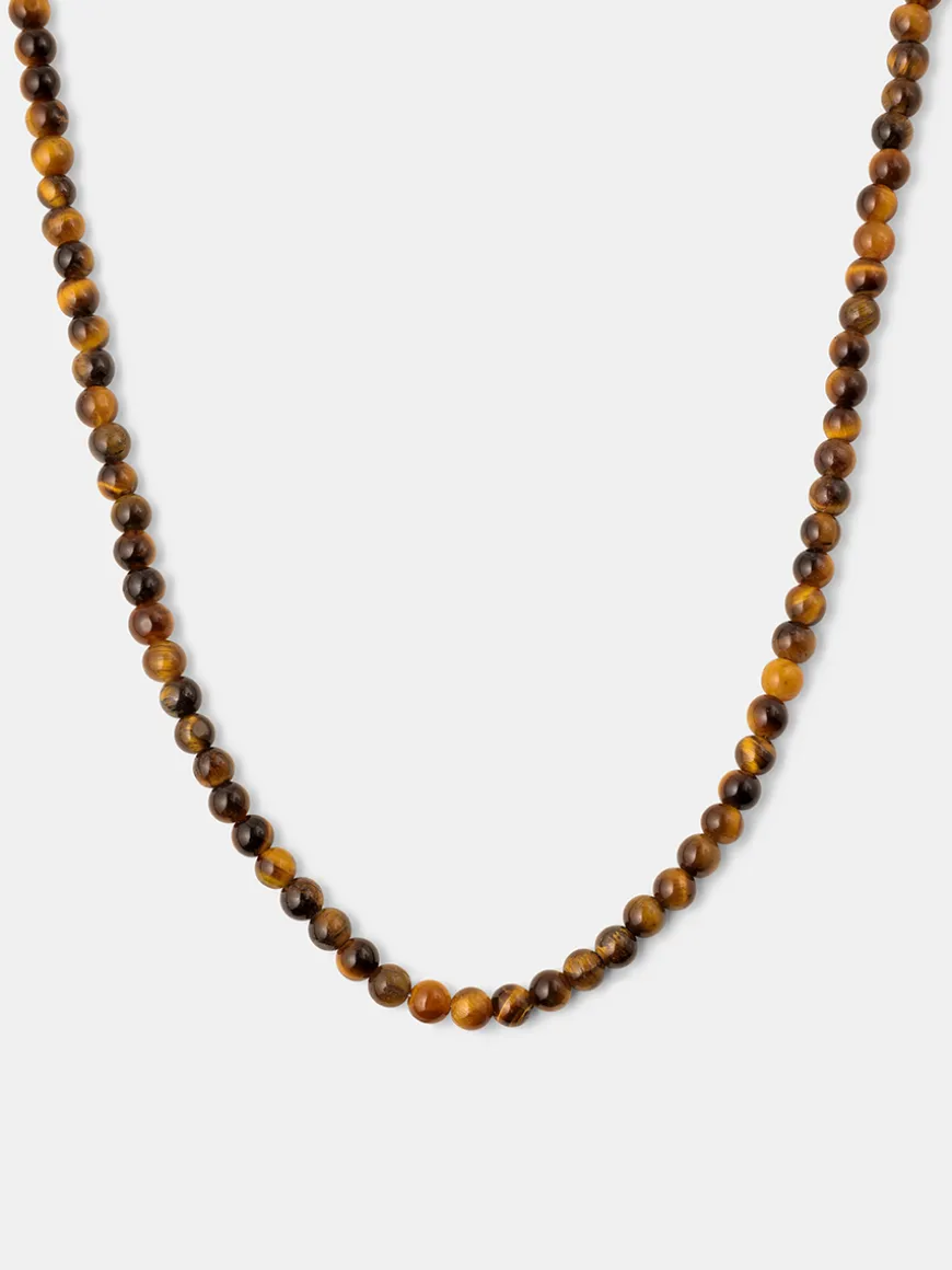 Clever Tiger's Eye Kette