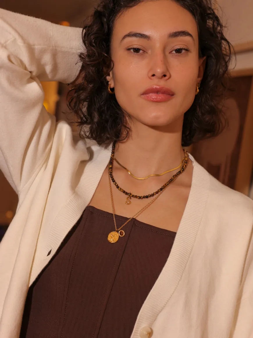 Clever Tiger's Eye Kette
