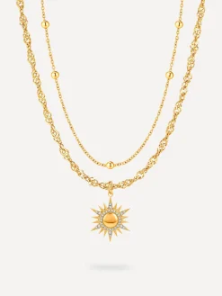Cluster Glitter Kette