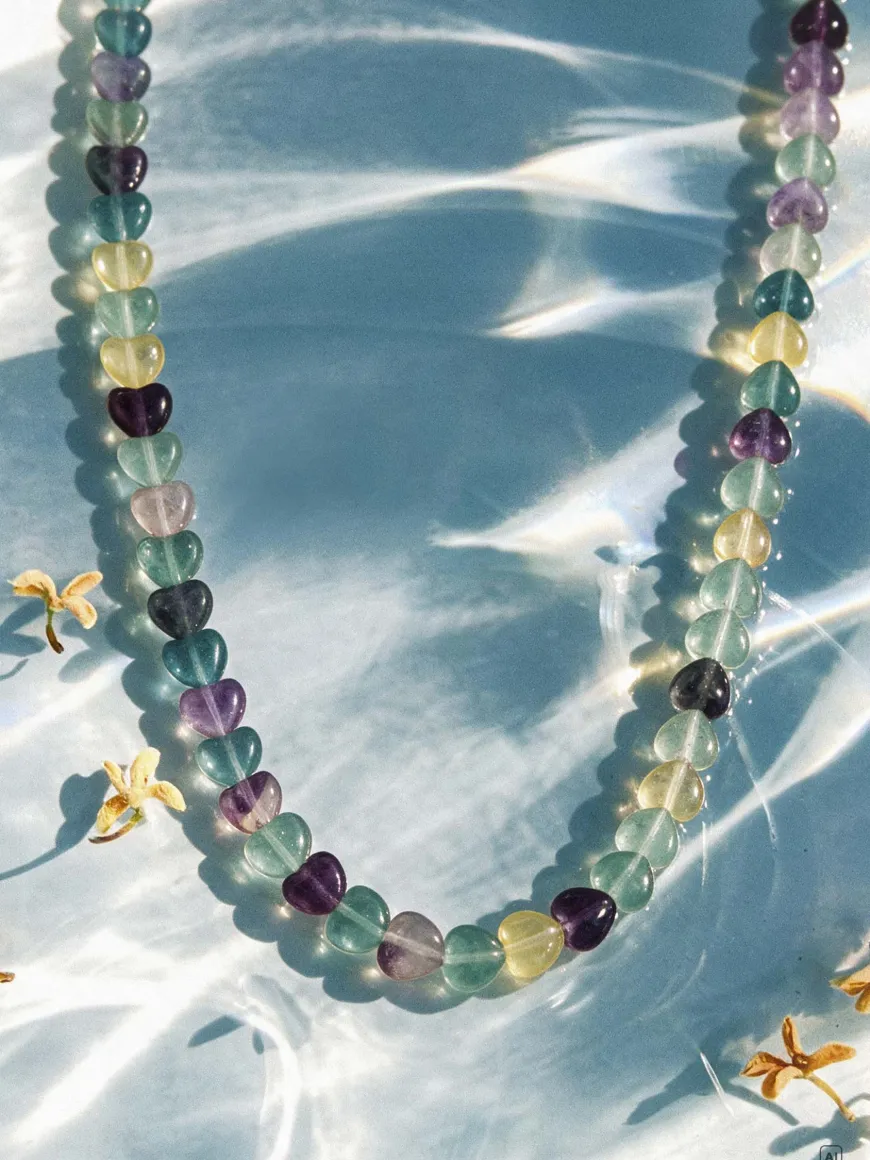 Colorful Hearts Kette