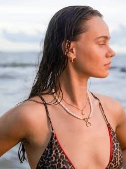Crescent Pearl Kette