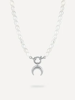 Crescent Pearl Kette